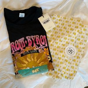 Limited Edition Spell “FROM BYRON WITH LOVE” tee. Size M NWT. UFT